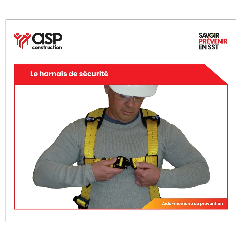 Le harnais de sécurité