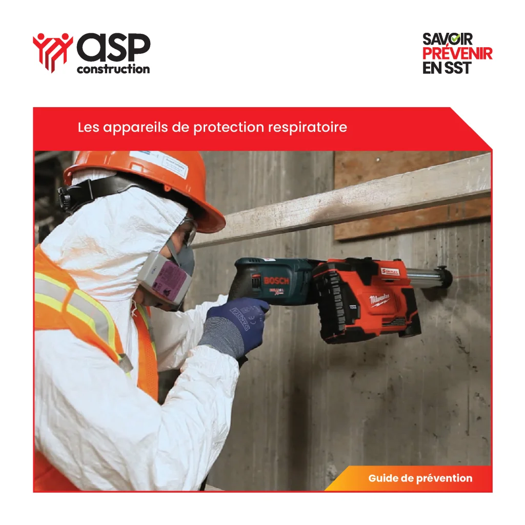 Les appareils de protection respiratoire, 19 p.