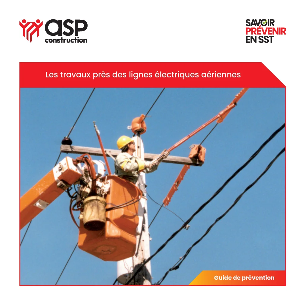 Les travaux près des lignes électriques aériennes, 14 p.